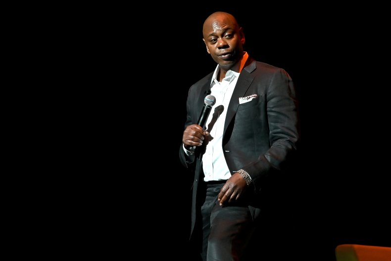 Dave Chappelle performs 