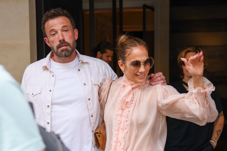 Ben Affleck and Jennifer Lopez