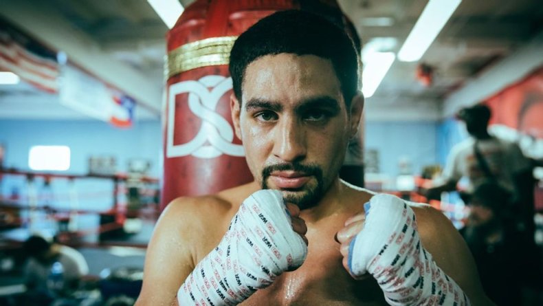 Danny Garcia in the ring
