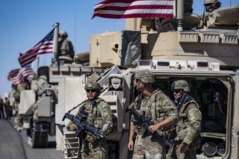US, troops, patrol, northeastern, Syria