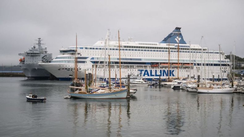 Tallink cruise liner Silja Euroa in England