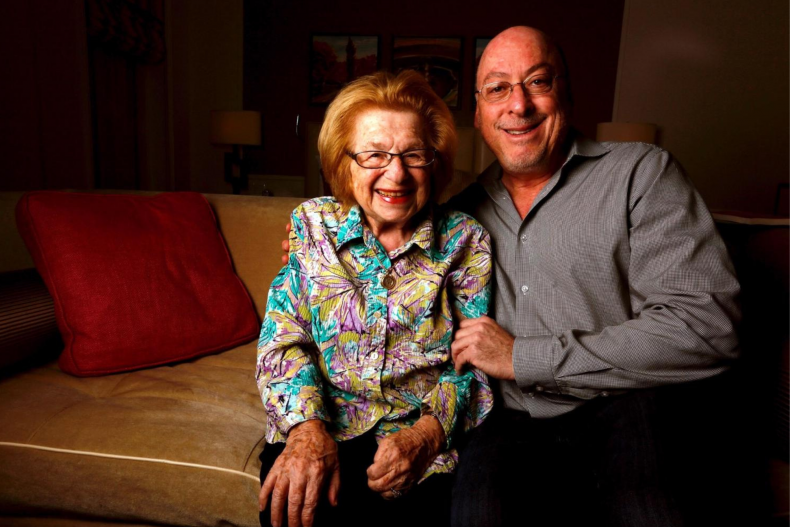 Dan Harary and Dr. Ruth Westheimer