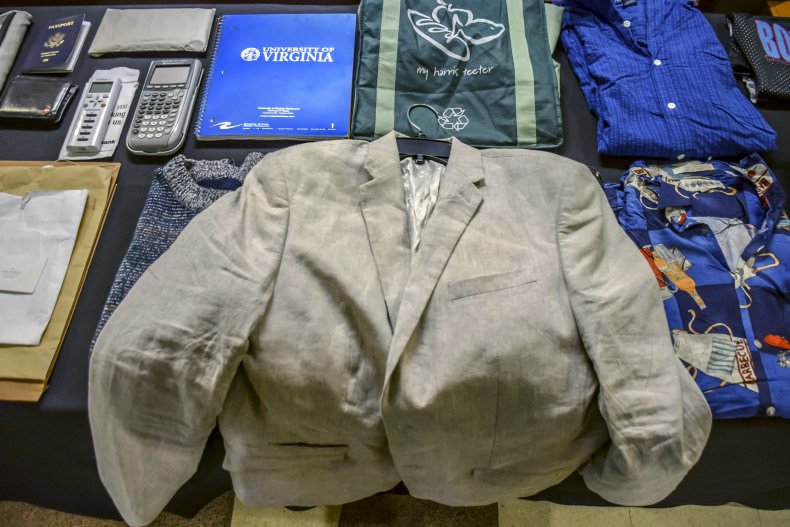 Otto Warmbier's belongings.