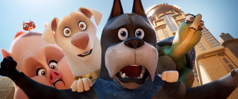 DC League of Super Pets animals