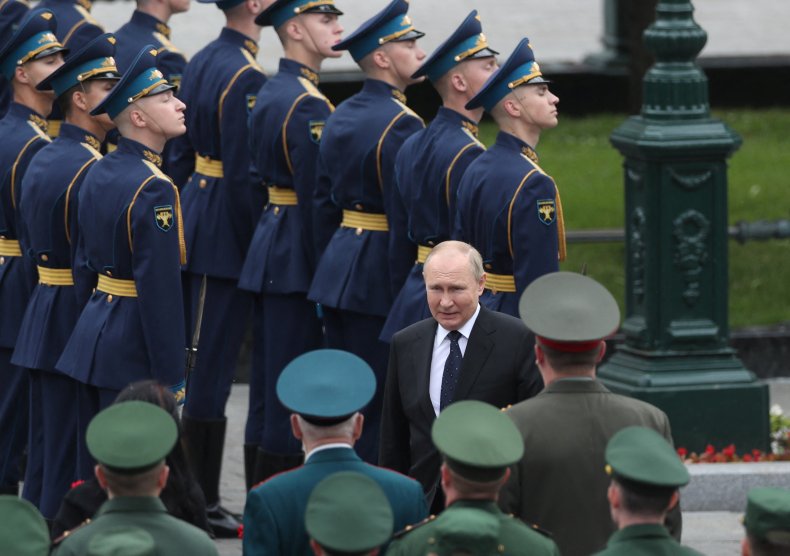 President Vladimir Putin at Ceremony