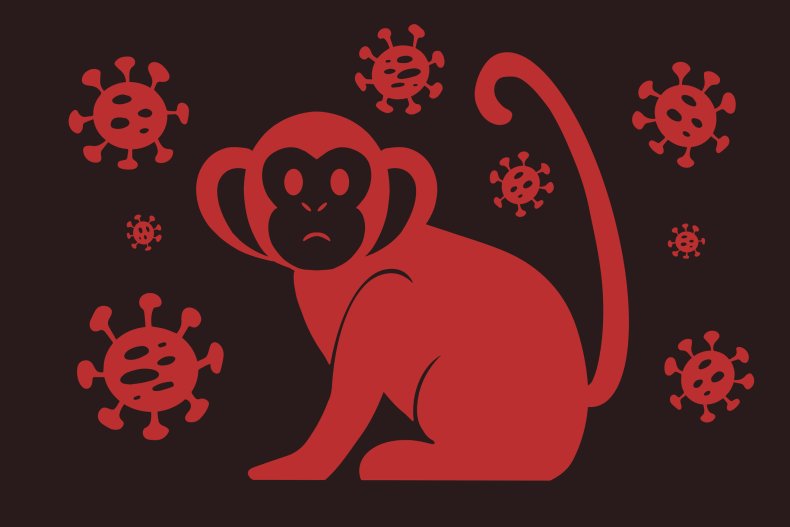 Monkeypox illustration