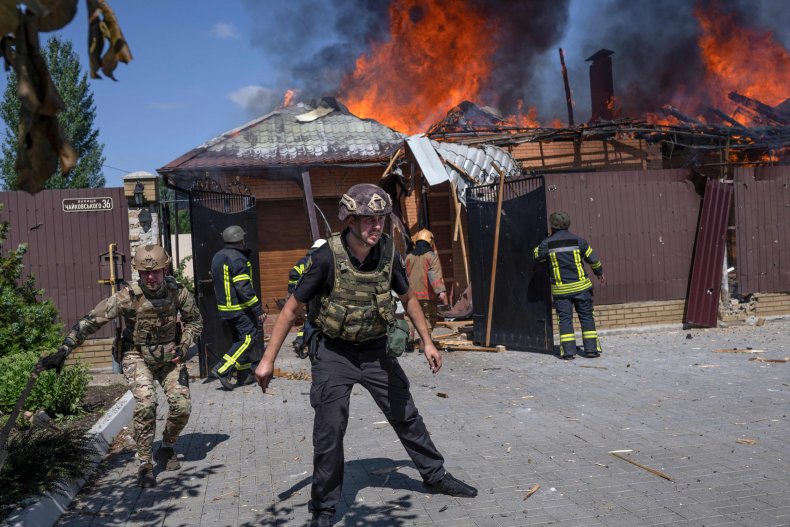 Ukrainian soldiers