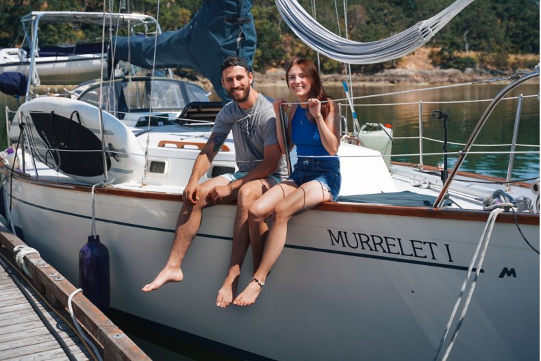 Carly Jacobson and Mike Fortin