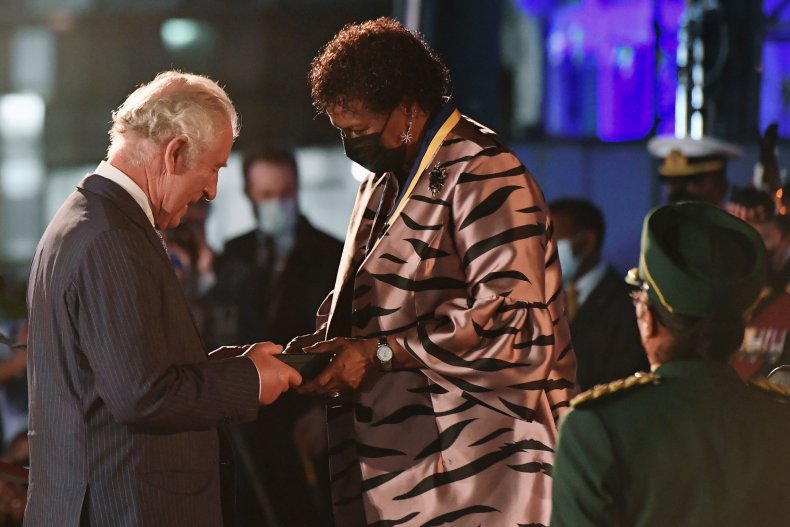 Prince Charles in Barbados