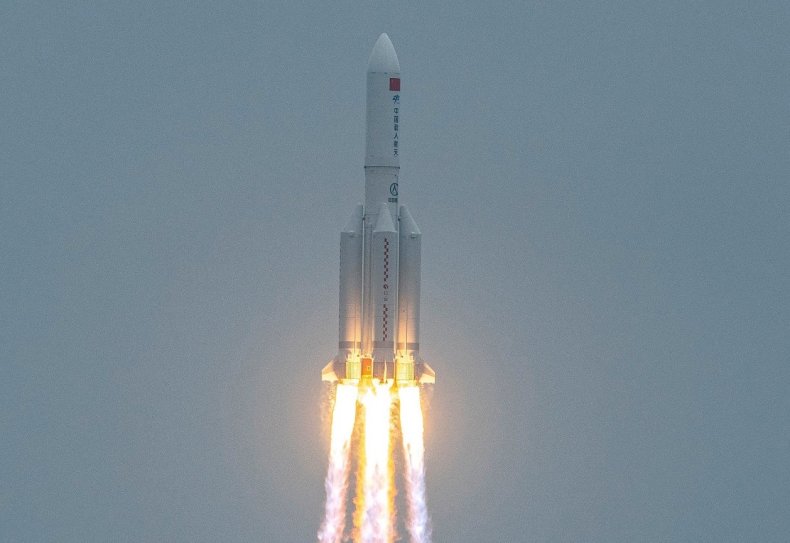 Long March 5B rocket