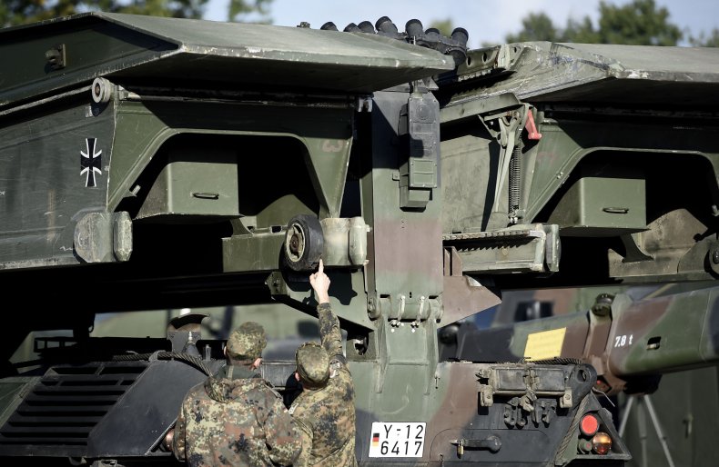 Ukraine Deutschland BIBER-Panzer