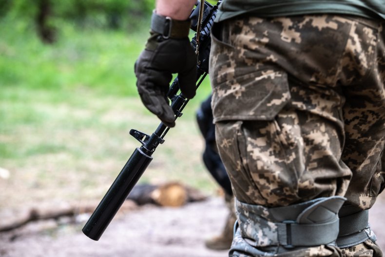 Ukraine soldier