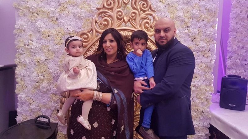 Sumera Haq with family