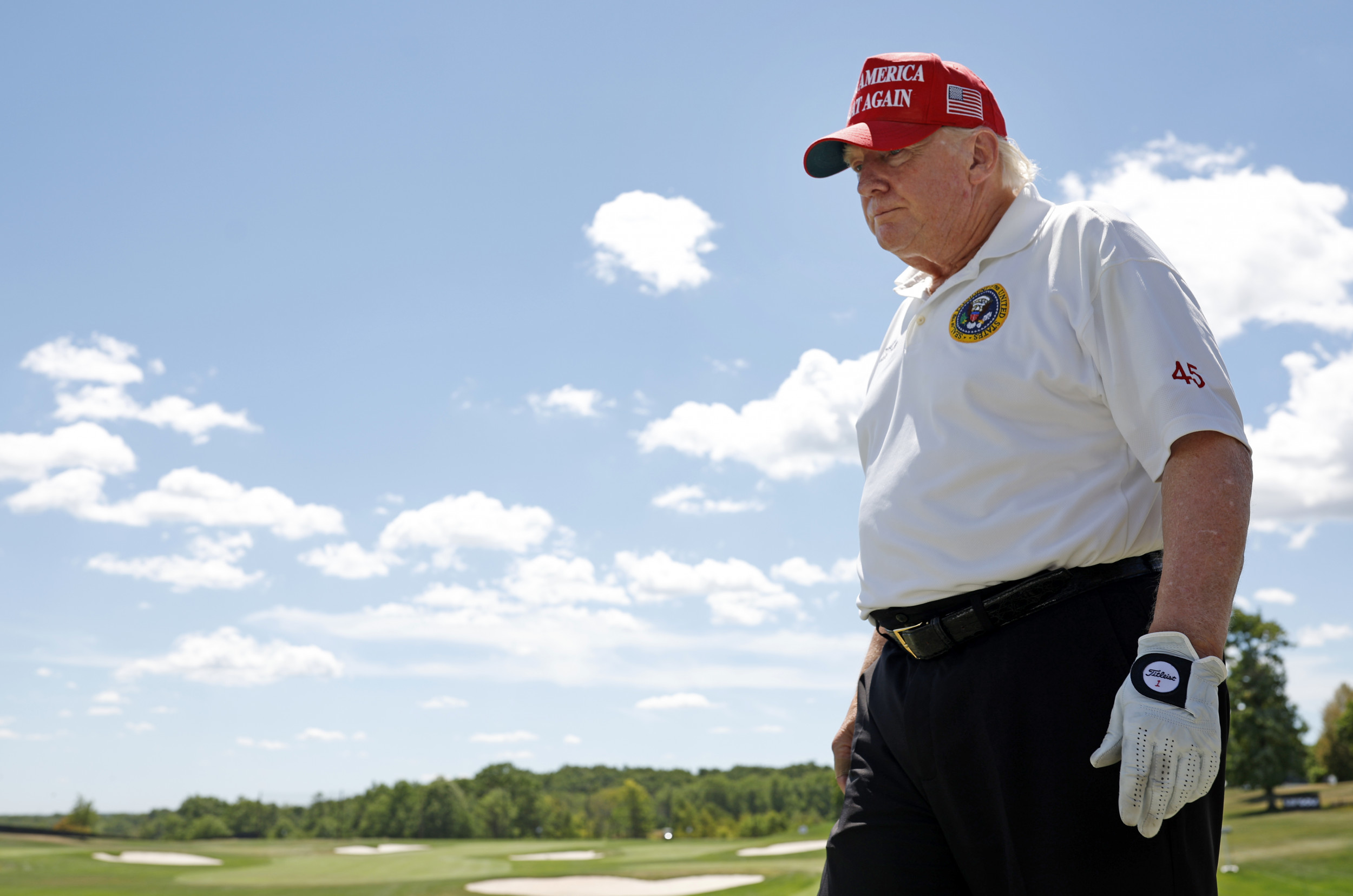 i will not have time to golf. trump
