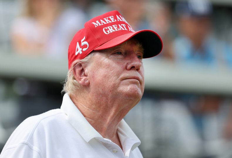 Former US President Donald Trump