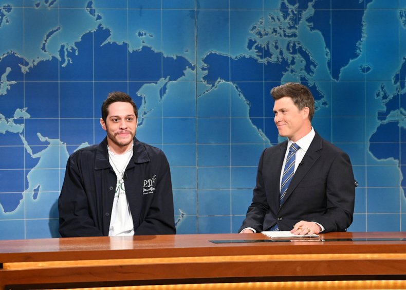 SNL Pete Davidson Colin Jost