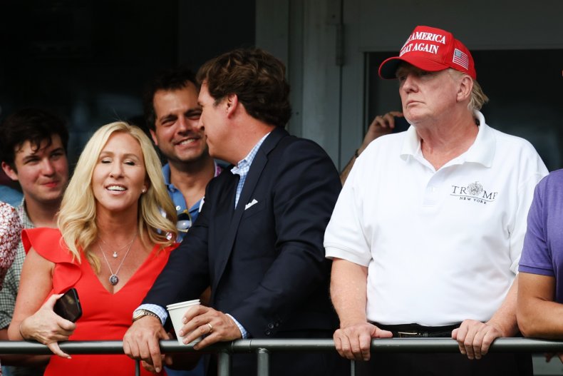 Marjorie Taylor G Trump Carlson