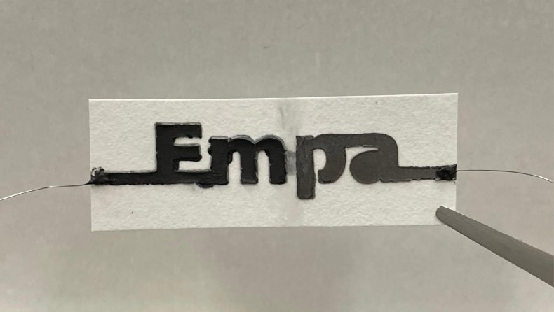 Disposable paper battery