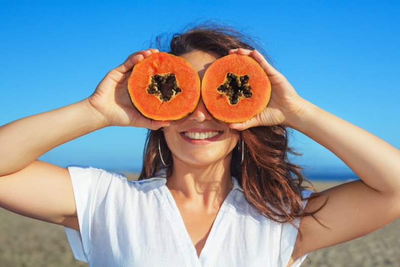 fruit makeup