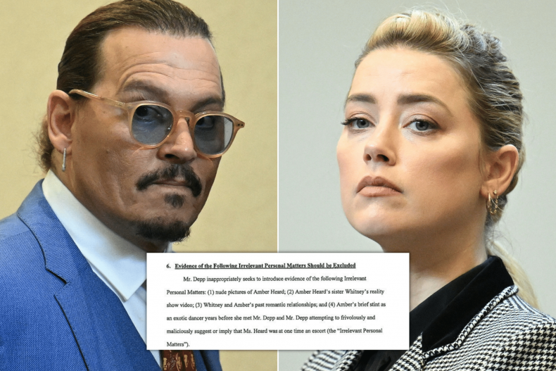 Johnny Depp and Amber Heard documents