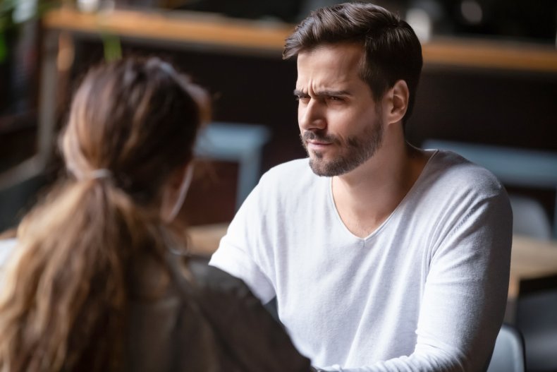 Man skeptical of his girlfriend's hobby