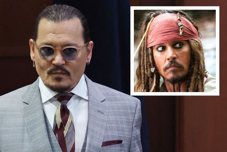 Johnny Depp, "Pirates of the Caribbean"