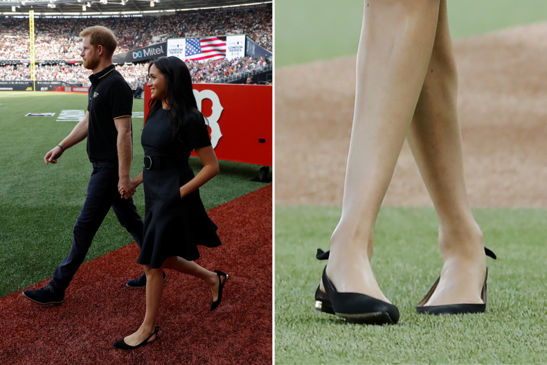 Meghan Markle And Kate Middleton Share A Favorite Shoe Brand Meghan Markle Baseball Game, London