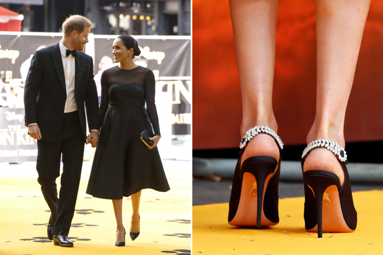Meghan Markle And Kate Middleton Share A Favorite Shoe Brand Meghan Markle Lion King Premiere London
