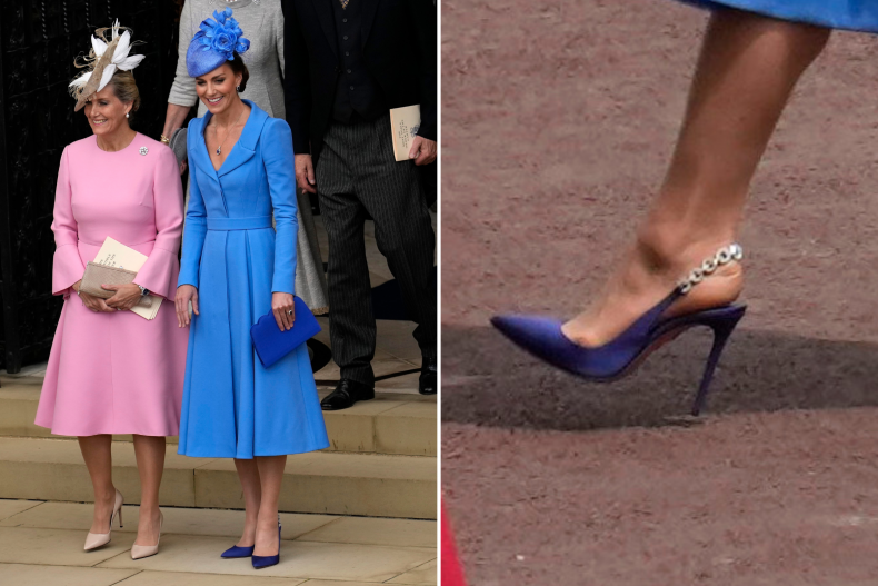Kate Middleton Garter Day 2022 Schuhe