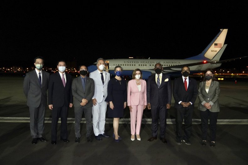 Pelosi in Taipei