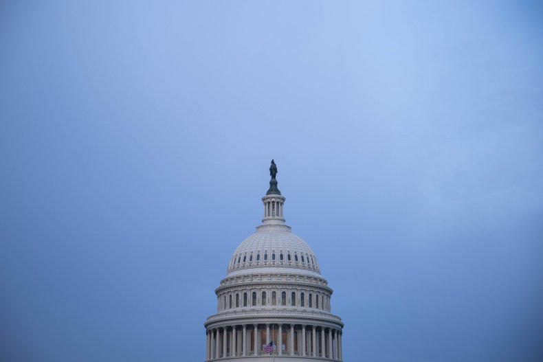 The U.S. Capitol building is seen 