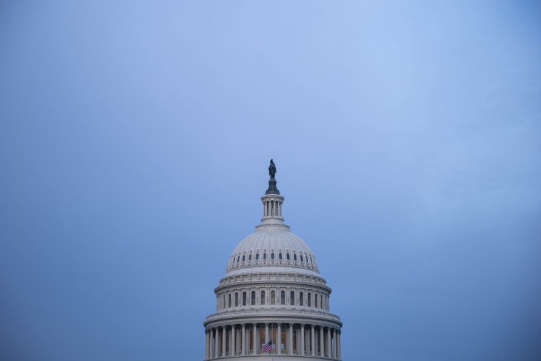 The U.S. Capitol building is seen