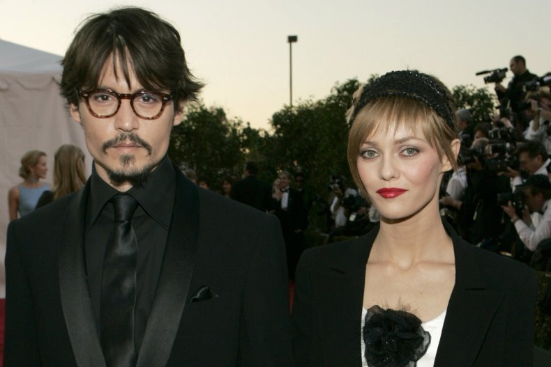 Johnny Depp and Vanessa Paradis