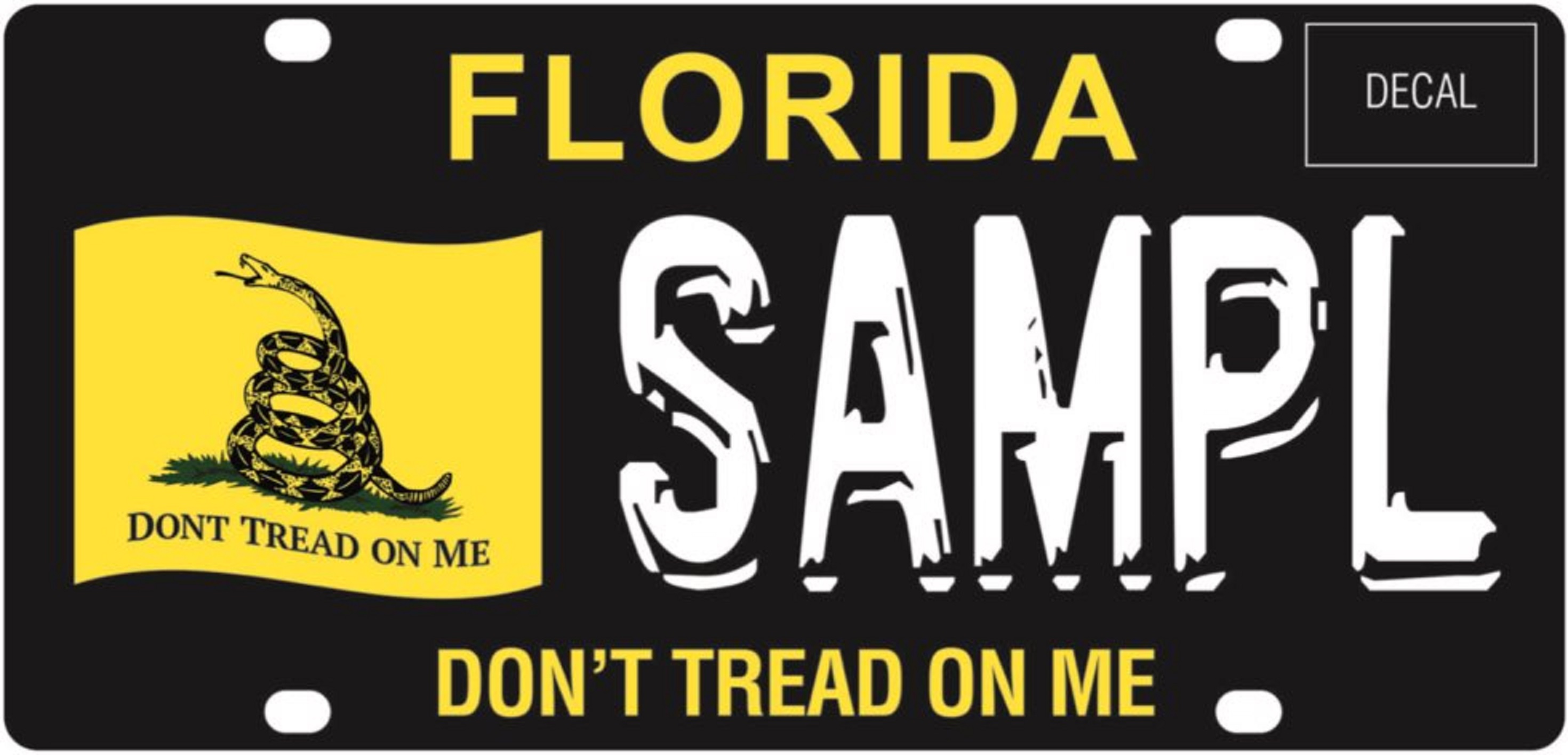 What Is the Meaning Behind Florida's 'Don't Tread On Me' License Plates