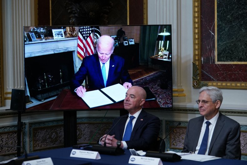 Biden signs order