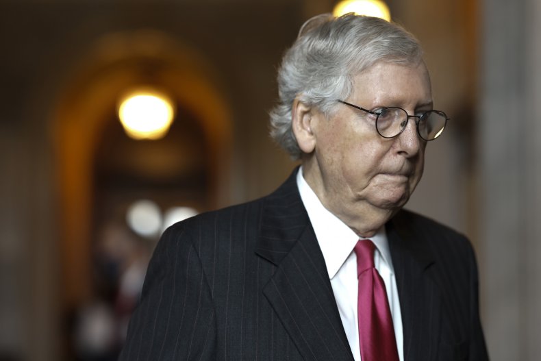 Senate Minority Leader Mitch McConnell