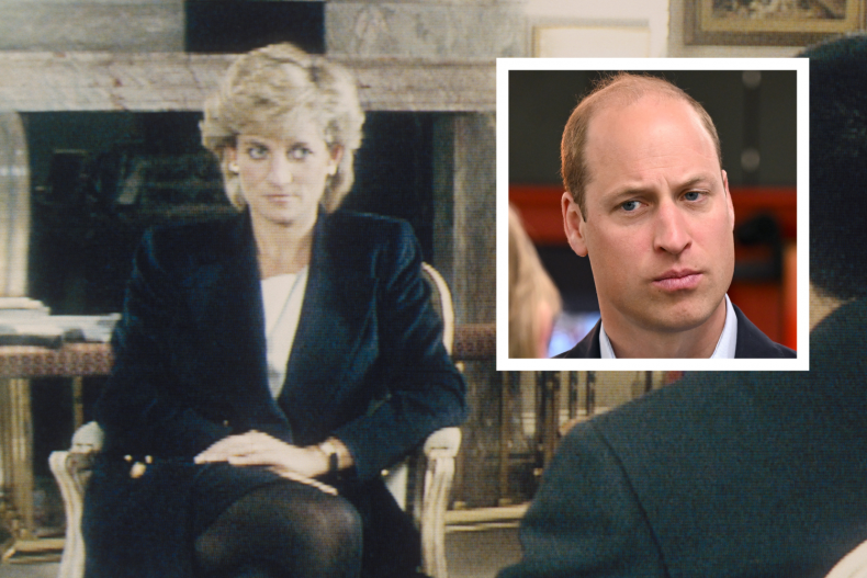 Princess Diana, Panorama and Prince William