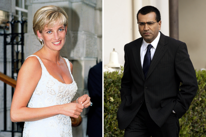 Princess Diana and Martin Bashir