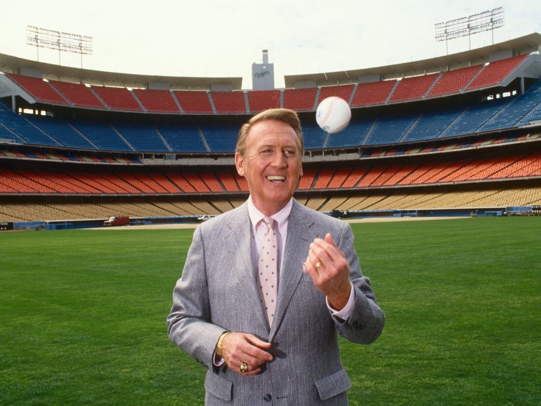 Famous Fans Remember Legendary Broadcaster Vin Scully
