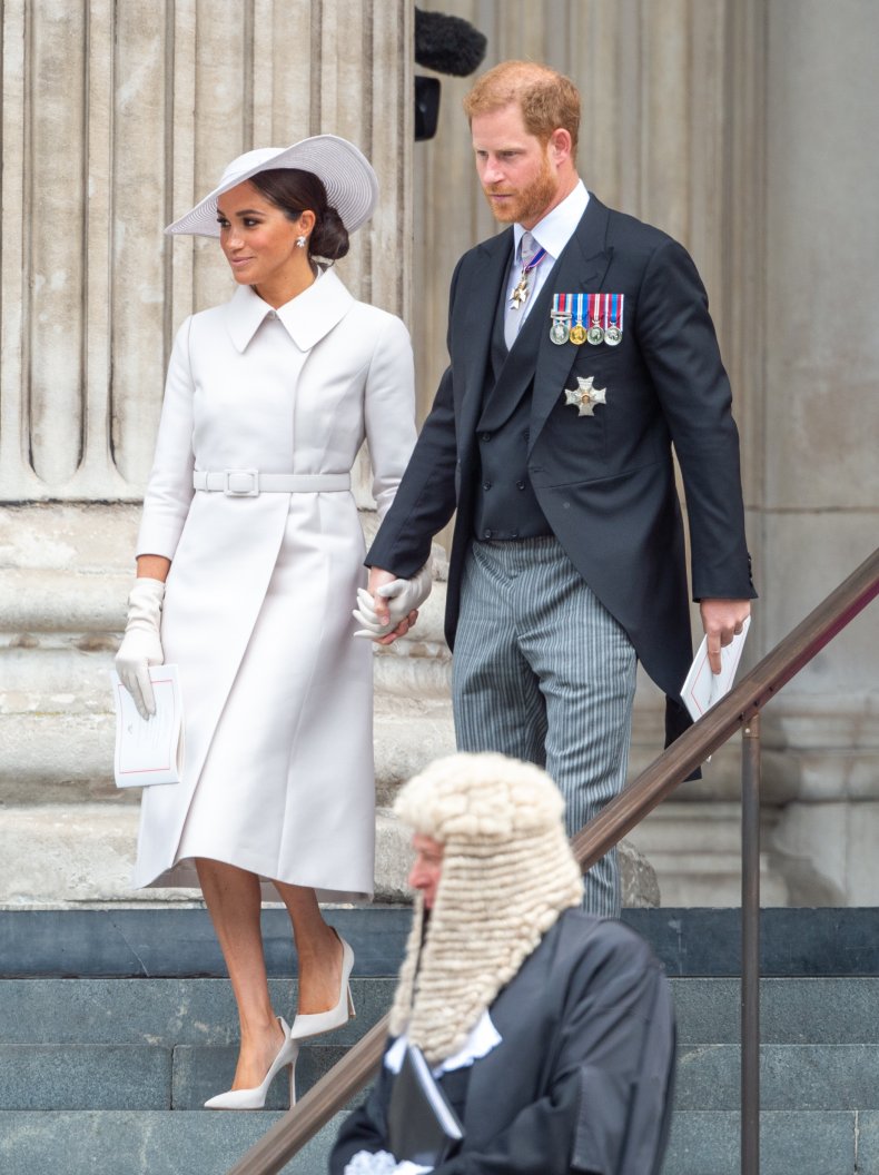Harry and Meghan at St Paul's