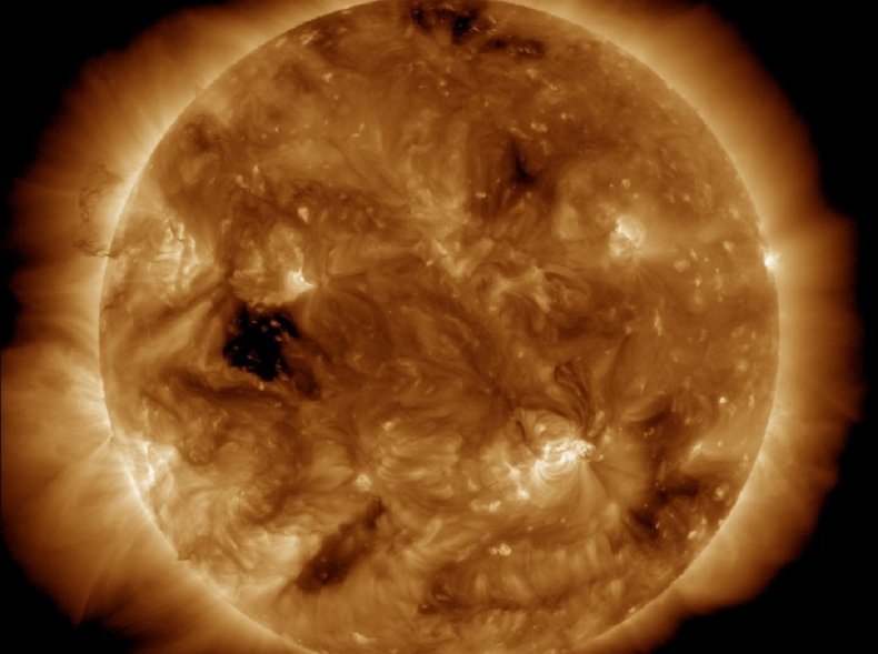 The sun