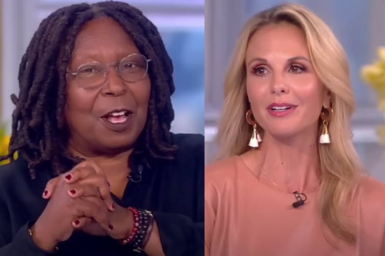 Whoopi Goldberg and Elisabeth Hasselbeck