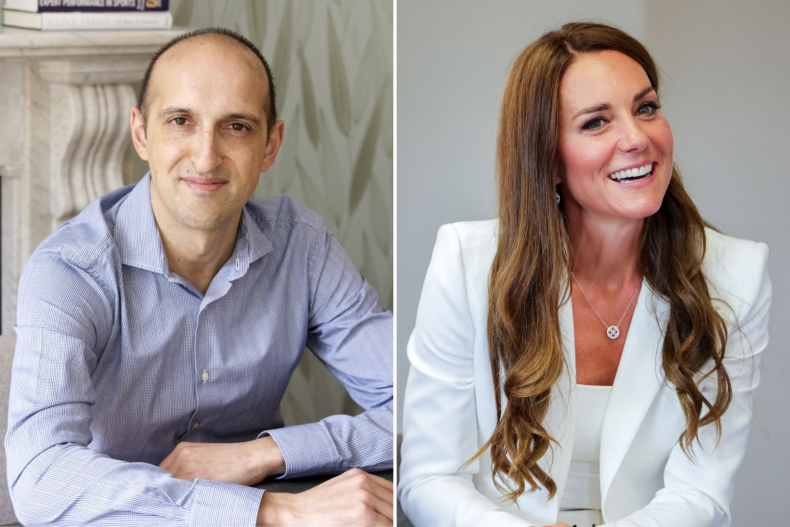 Matthew Syed and Kate Middleton