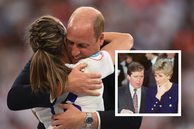 Prince William Soccer Princess Diana