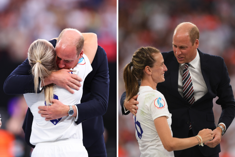 Prince William and the "Lionesses"