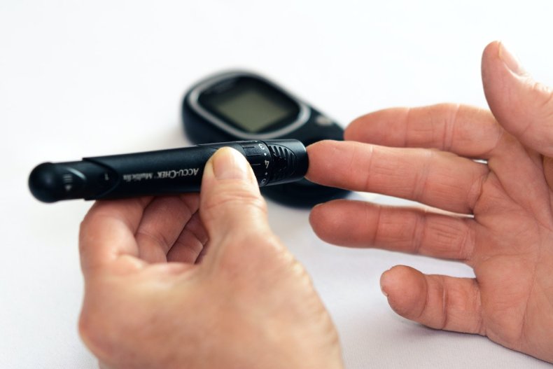 Diabetes blood sugar check