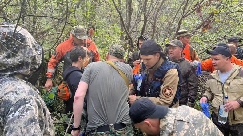 Yegor Novolotsky rescued in wilderness