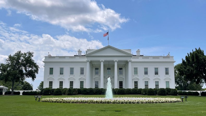 The White House Pictured in 2021