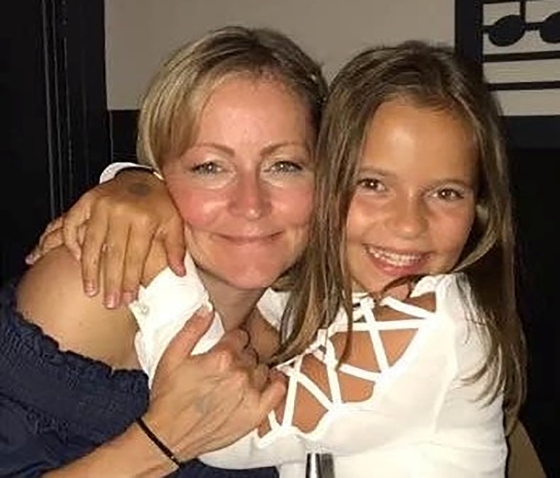 pNicola Clark and daughter Amelia in an undated photo. Clark has learned Chinese after tests ahead of brain tumor surgery showed she had good linguistic skills. (Brain Timor Research,SWNS/Zenger)/p