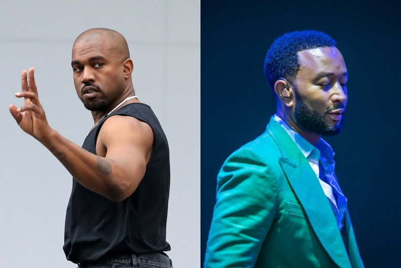 Kanye West and John Legend